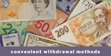 compare convenient withdrawal methods at online casinos! Recommended payment methods and withdrawal precautions